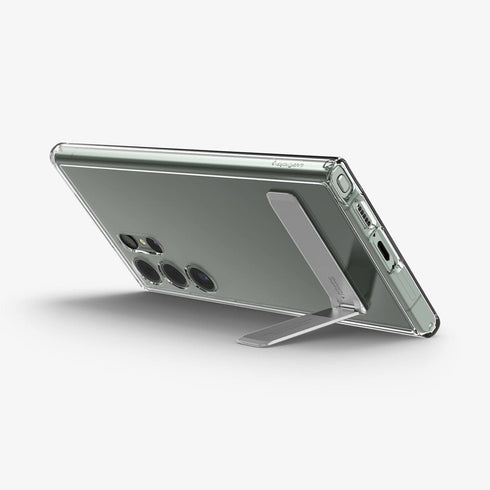 ACS05622 - Galaxy S23 Ultra Case Ultra Hybrid S in crystal clear showing the back